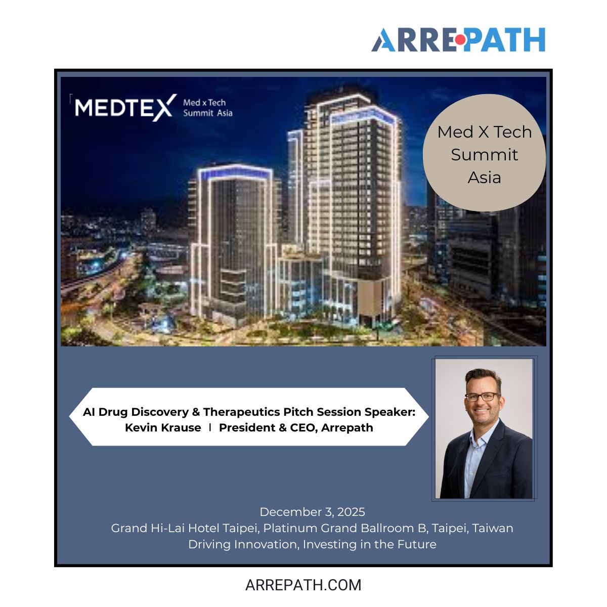 ArrrePath at MedTex Conference